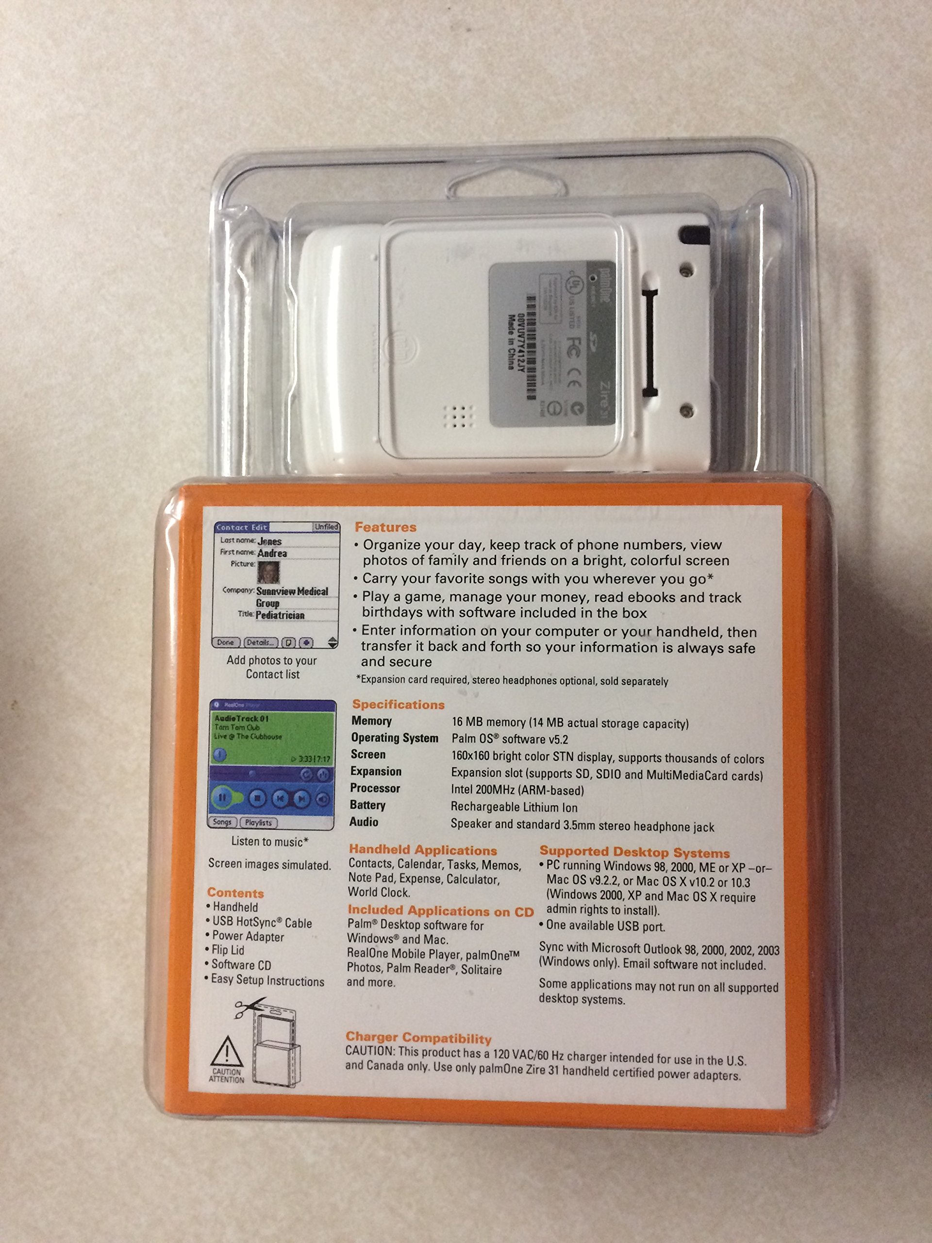 Amazon.com: PalmOne Zire 31 Handheld : Office Products